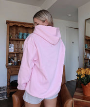Load image into Gallery viewer, &quot;LOVE BELONGS&quot; HOODIE (Pink)
