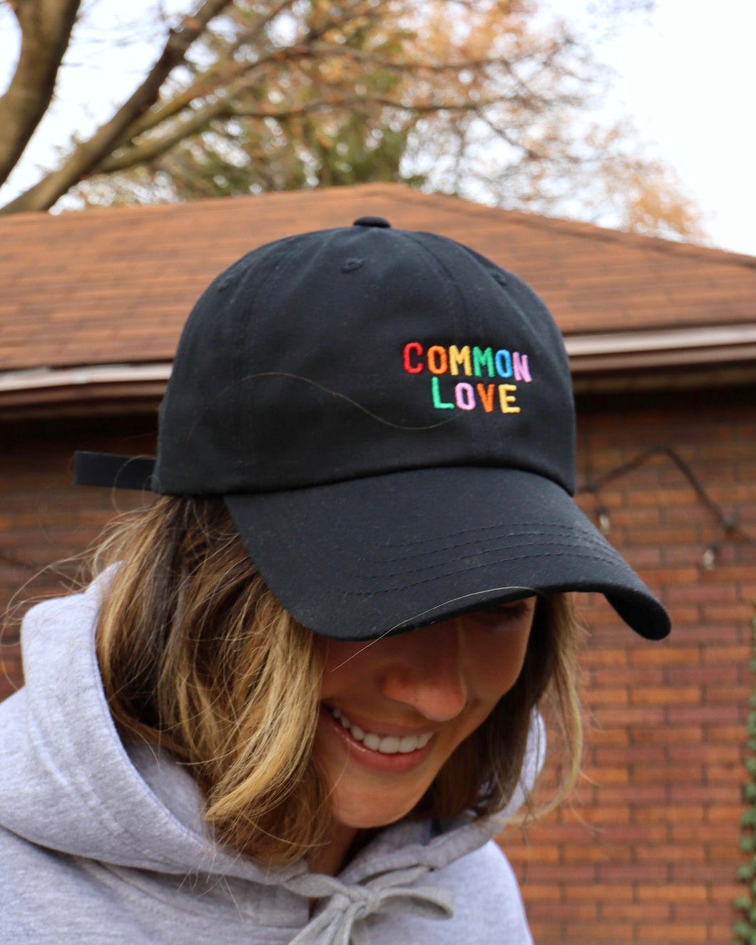 COMMON LOVE Dad Hat (Black)