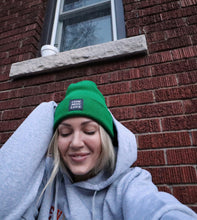Load image into Gallery viewer, &quot;COMMON LOVE&quot; BEANIE/TOQUE (Kelly Green)
