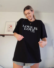 Load image into Gallery viewer, TELL YOUR FRIENDS Oversized Tee (Black)
