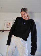 Load image into Gallery viewer, LOVE OVER HATE Crewneck (Black)

