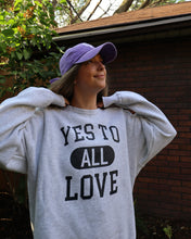 Load image into Gallery viewer, ALL LOVE Oversized Crew (Heather Grey)
