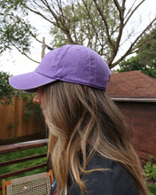 Load image into Gallery viewer, Common Love &quot;CL&quot; Dad Hat (Faded Purple)

