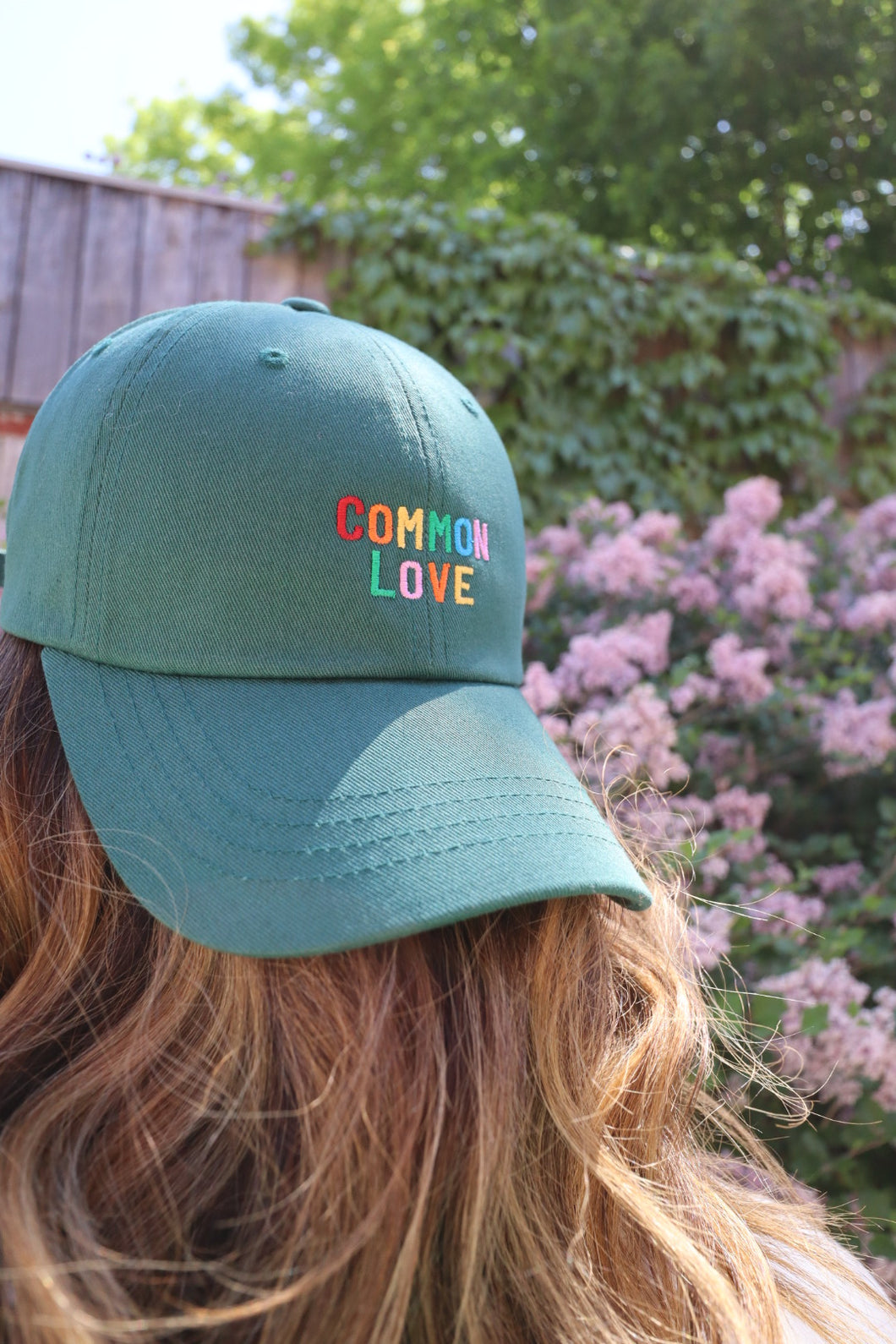 COMMON LOVE Dad Hat (Forest Green)